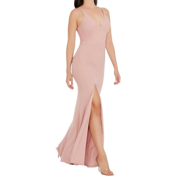 Dress The Population Iris Blush Pink Dress - Picture 2 of 12